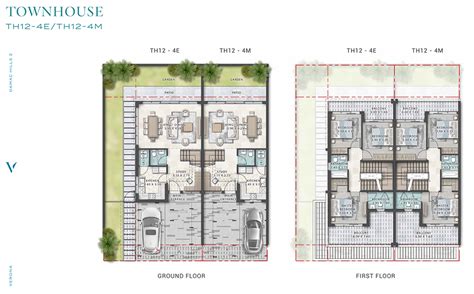 Verona by Damac Floor Plans at Damac Hills 2