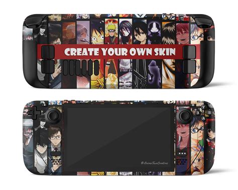 Create Your Own Steam Deck Steam Deck Skin – Anime Town Creations