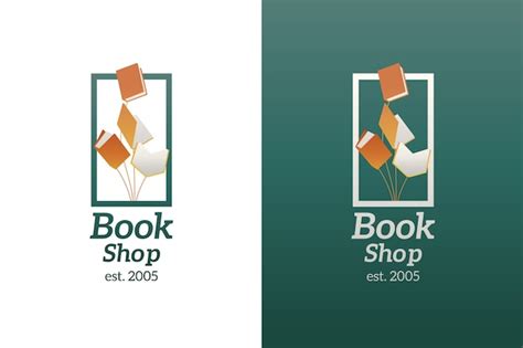 Free Vector | Gradient bookstore logo template