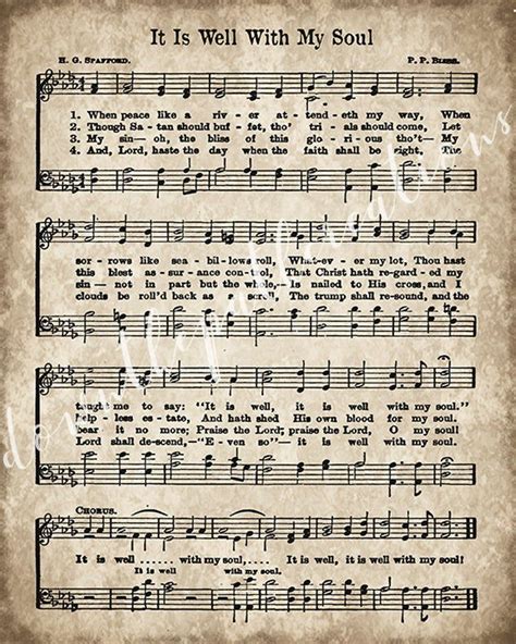 Old Hymn Print Set of 5 Printable Vintage Sheet Music | Etsy | Hymn print, Printable hymns ...