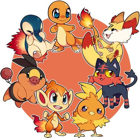 Pokemon Fire Starter | Pokemon | Pinterest | Iniciador de fogo, Tumblr e Pokemon