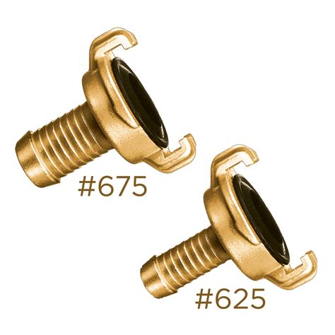 Brass Twisty Quick Hose Connector - GardenGrow.us