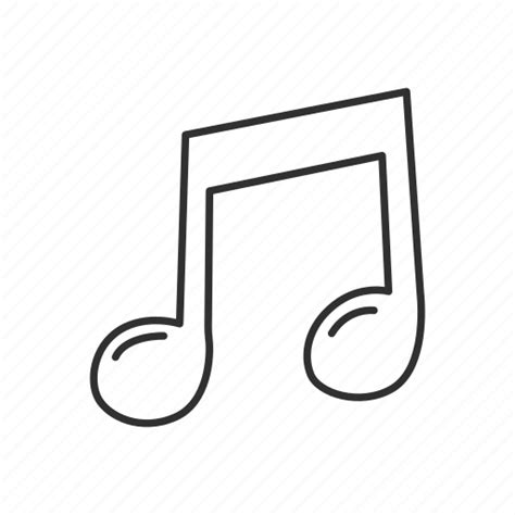 Emoji, music, musical note, note, note symbol, sign, sound icon ...