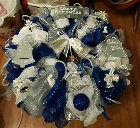 Silver bells wreath | Crafts, Hanukkah wreath, Silver bells