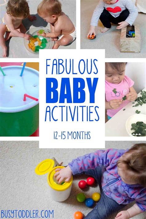 40+ Easy Baby Activities - Busy Toddler | Infant activities, Baby play ...