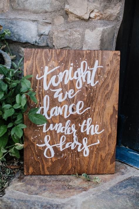 Perfect for wedding dance floor sign | Starry night wedding, Dance ...