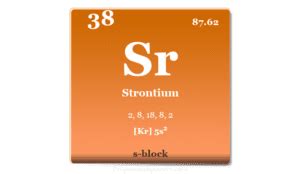 Strontium - Element, Uses, Compounds