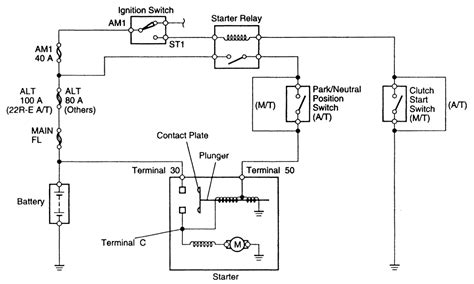 starting system diagram for toyota under Repository-circuits -33171 ...