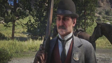 Red Dead Redemption 2 - Meeting Young Edgar Ross - YouTube