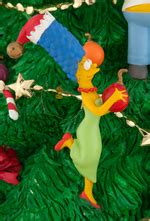 Hake's - "THE SIMPSONS CHRISTMAS TREE" BOXED FIGURINE.