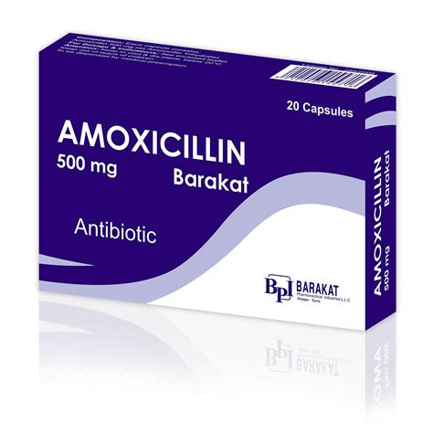 Amoxicillin Barakat | BPI - Barakat Pharma