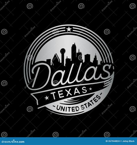 Dallas, Texas Logotype. City of Dallas Vector Design Template. Stock ...