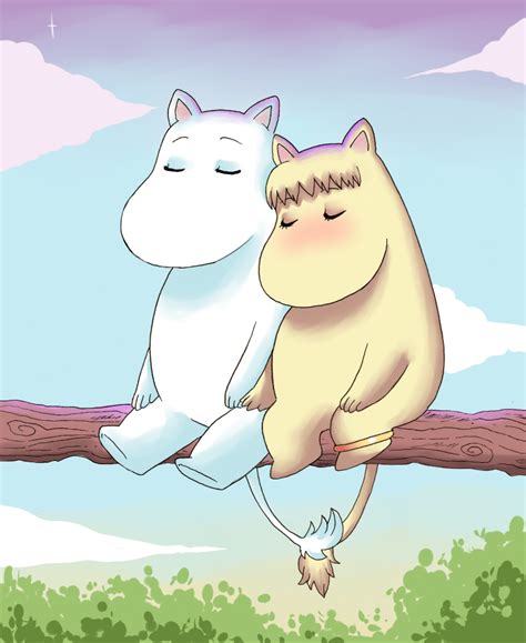 Moomin and Snorkmaiden by Cocodoo on DeviantArt