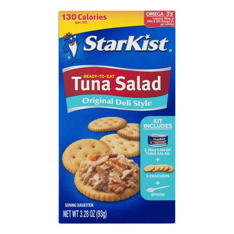 3.28-Oz StarKist Ready-to-Eat Tuna Salad Kit w/ Can of Tuna Salad ...