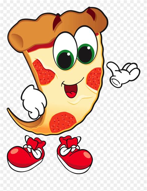 Delivery Clipart Pizzaman - Pizza Animated - Png Download (#1221561) - PinClipart