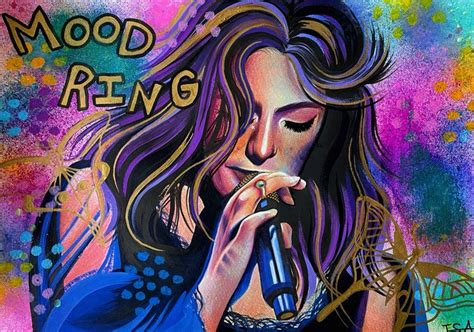 mood ring lorde art | isabella.drawsss | Art inspiration, Painting, Art drawings