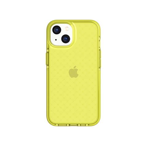 EvoCheck - Apple iPhone 14 Case - Acid Yellow & Tech21 - US