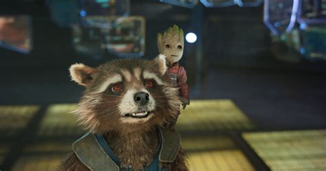 Guardians of the Galaxy Vol. 2 HD Wallpaper: Baby Groot and Rocket Raccoon