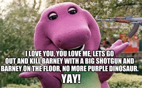 barney the dinosaur Memes & GIFs - Imgflip