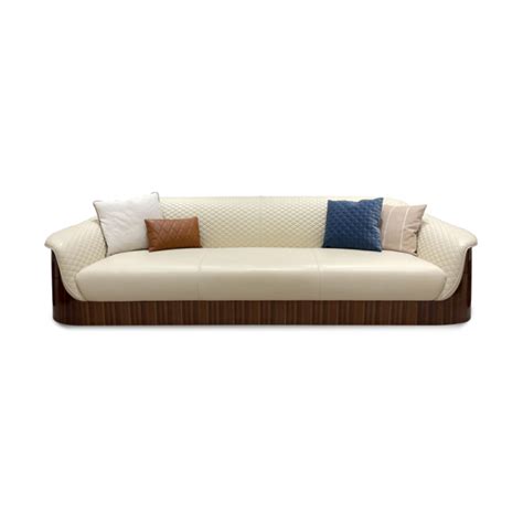 Bent French Gold Modern Living Room Sofa