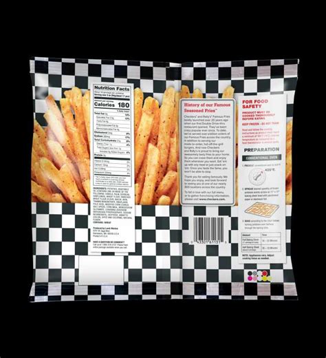 Checkers / Rally's Famous Seasoned Fries, 48 oz (Frozen)