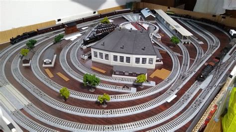 Model Train Layouts & Track Plans in N scale with Kato tracks - Various projects, designed with ...