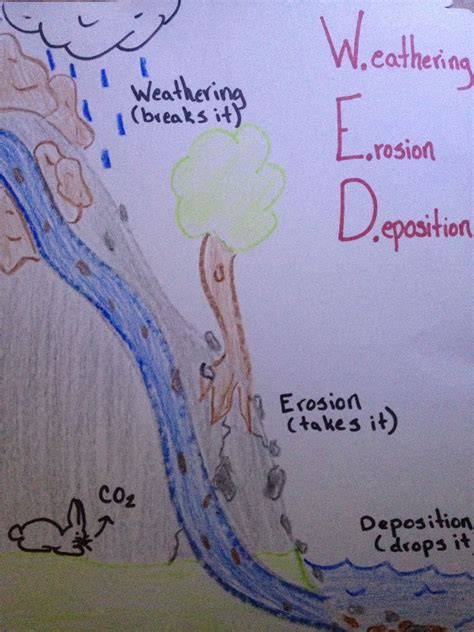 Weathering, erosion and deposition | Weathering and erosion, Earth and space science, Teaching ...