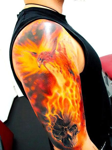 Firebird tattoo designs photos