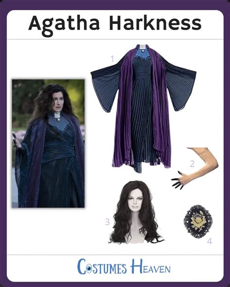 DIY Agatha Harkness Costume 2024| Cosplay And Halloween Ideas