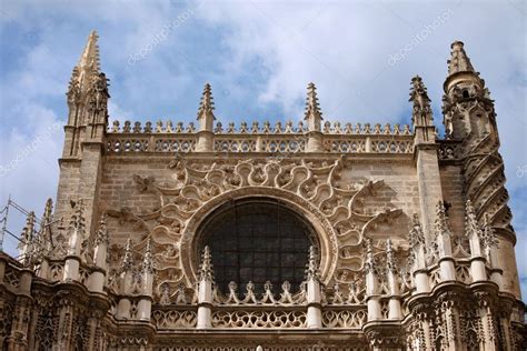 Seville Cathedral Gothic Architecture — Stock Photo © rognar #20670221