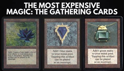 The 10 Most Expensive Magic: The Gathering Cards (2023) | Wealthy Gorilla