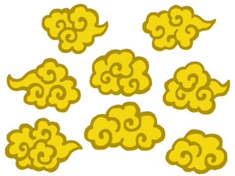 600+ Chinese Japanese Style Clouds Clip Art Stock Illustrations ...