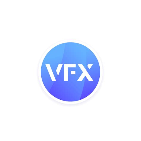 vfx vector logo for apps 6960029 Vector Art at Vecteezy