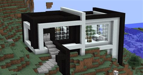 Black n` white house Minecraft Map