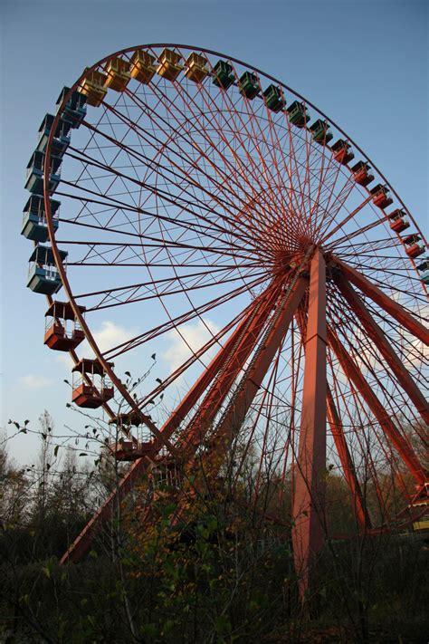 The Ferris Wheel (Riesenrad) at Spreepark - andBerlin