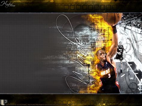 Dwyane Wade Burning Dunk Wallpaper | Basketball Wallpapers at ...