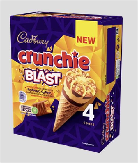 Cadbury Debuts Dairy Milk Caramel Stick and Crunchie Blast Cone in UK ...