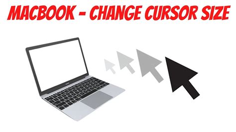 How To Change MacBook Mouse Cursor Size - Big Sur - YouTube