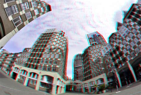 Muzenplein The Hague 3D Rokinon 8mm | anaglyph stereo red/cy… | Flickr