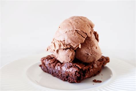 Chocolate Brownie Ice Cream