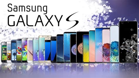 History of the Samsung Galaxy S Series - YouTube