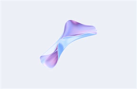 Iridescent fluid 3d shape — Free Download on Wannathis