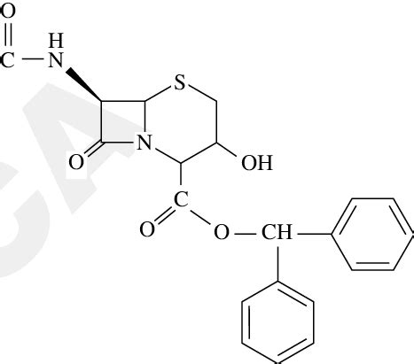 -Chemical structure of ceftizoxime. | Download Scientific Diagram