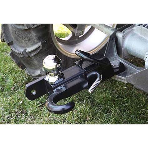 Komodo ATV Accessories ATV 3 Way Receiver Hitch (1 7/8" Hitch Ball Included) - Walmart.com ...