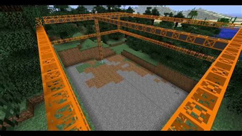 Minecraft buildcraft quarry time lapse - YouTube