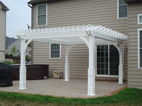 Veranda Style Vinyl Pergola – Esh's Sheds