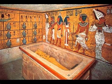 Egypte: Chambre secrète découverte dans la tombe de Toutânkhamon - YouTube