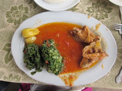 "One Zambia, One Nation" an African Adventure: Traditional Zambian lunch!