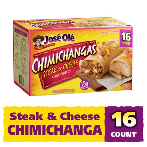 José Olé Steak & Cheese Chimichangas (16 each) Delivery or Pickup Near ...