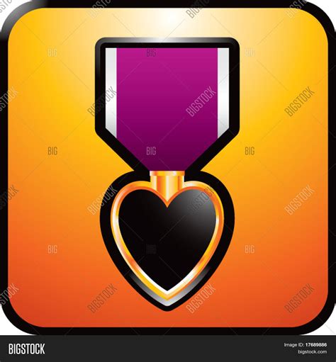 Purple Heart Medal On Vector & Photo (Free Trial) | Bigstock